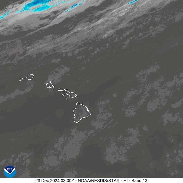 State of Hawaii Infrared Imagery